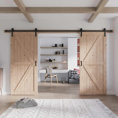 Styl loftowy w Twoim domu – drzwi przesuwne jako akcent industrialny