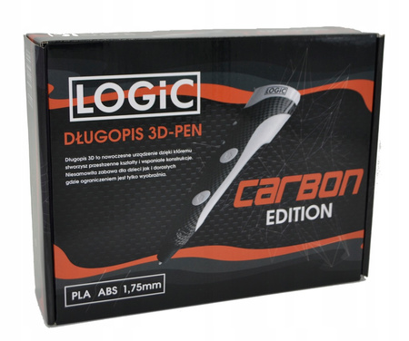 Długopis Drukarka 3D Pen Wkłady Pla 9m Carbon