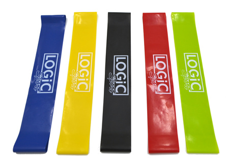 Zestaw Taśm Do Ćwiczeń 5 Gum Oporowych Do Ćwiczeń