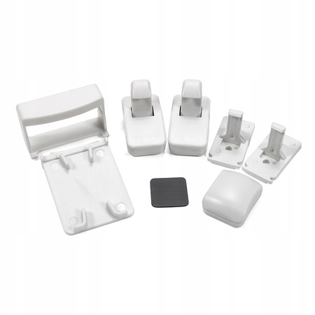 10 Szt Magnetyczna Blokada Do Szafek Szuflad Mebli