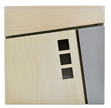 Skrzynka Pocztowa Na Listy Gazetnik Drewno Mod5