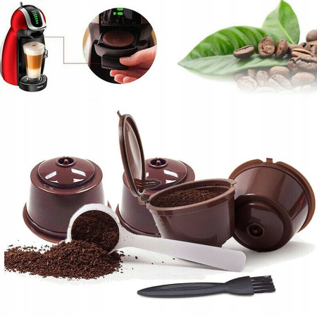 6x Kapsułki Do Ekspresu Kawy Wielokrotnego Użytku Zapas Do Kawy