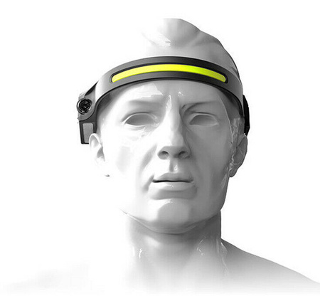 Latarka Czołowa Lampka Czołówka Led Zakres 230°