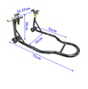Motocyklowy Podnośnik Stojak Na Motocykl 2 Stojaki Przód + Tył