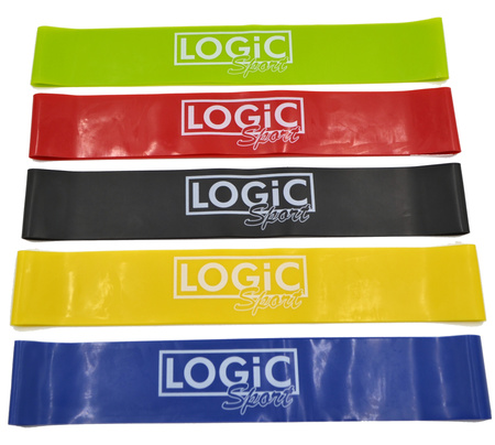 Zestaw Taśm Do Ćwiczeń 5 Gum Oporowych Do Ćwiczeń