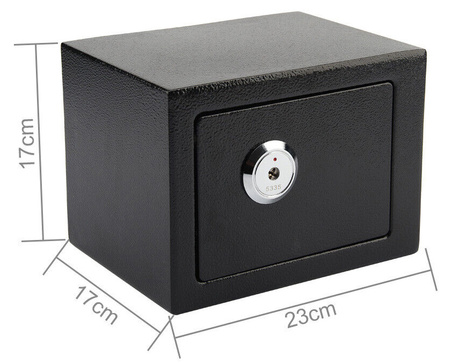 Sejf Na Klucze Domowy Kasa Kasetka Na Zamek Solidny Szafka Klucz