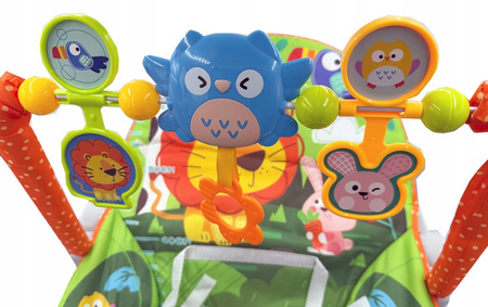 Leżaczek Dla Niemowląt Bujaczek Kołyska Wibracje Muzyka Zabawki Bujak