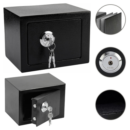 Sejf Na Klucze Domowy Kasa Kasetka Na Zamek Solidny Szafka Klucz