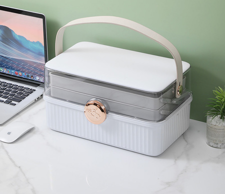 Organizer Na Leki Pojemnik Kasetka Tablet Apteczka