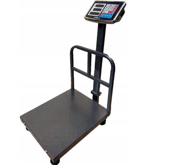 Waga Elektroniczna Magazynowa Sklepowa Platformowa Akumulator LCD 150kg