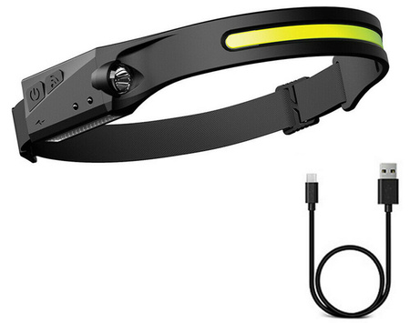 Latarka czołowa LED Pokka 230 stopni