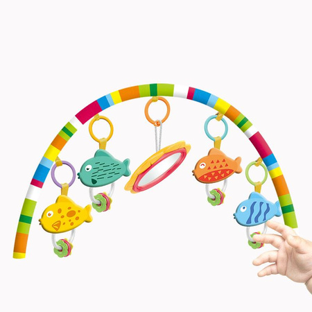 Mata Edukacyjna Interaktywna Z Pianinkiem Gryzaki