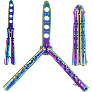 Nóż Treningowy Motylkowy Tępy Motylek Do Treningu