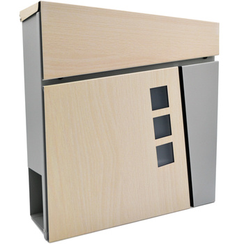 Skrzynka Pocztowa Na Listy Gazetnik Drewno Mod5